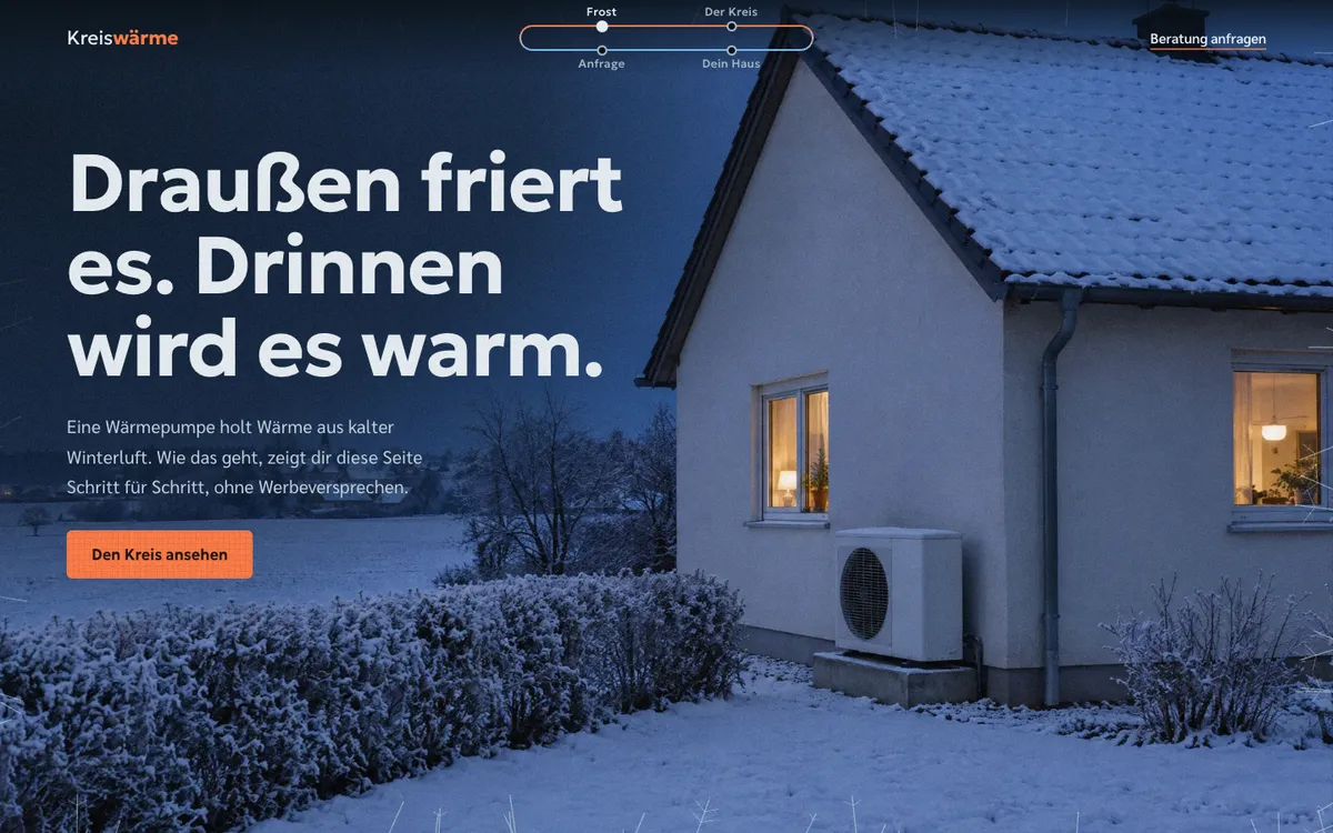 Startbild der Demo Kreiswärme